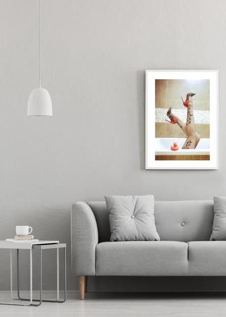 Woman in the stair Environment