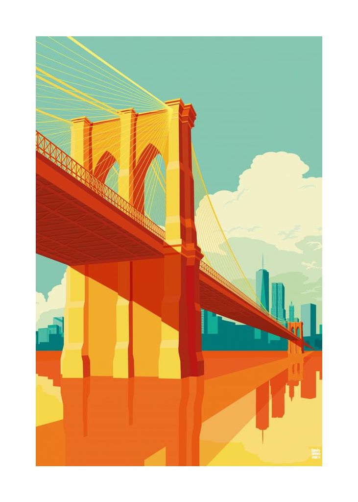 New York Brooklyn Bridge