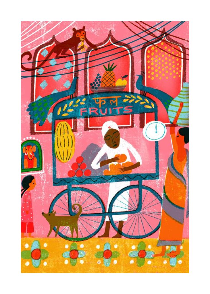India Fruit Stall