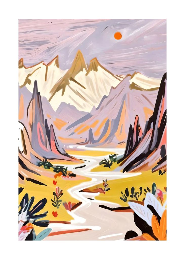 Lavender Mountains