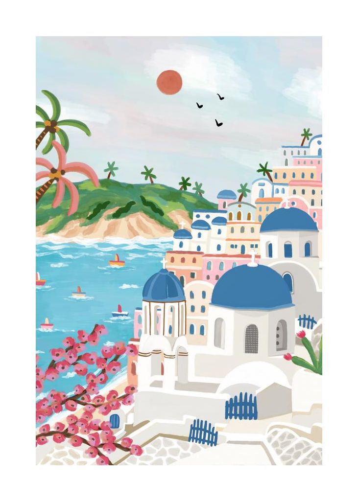 Summer In Santorini