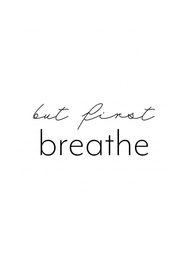 But First Breathe