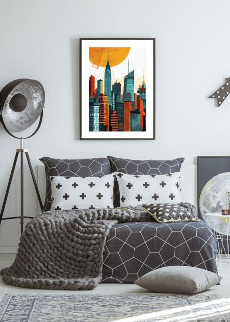 New York City Watercolor Digital Painting 3
