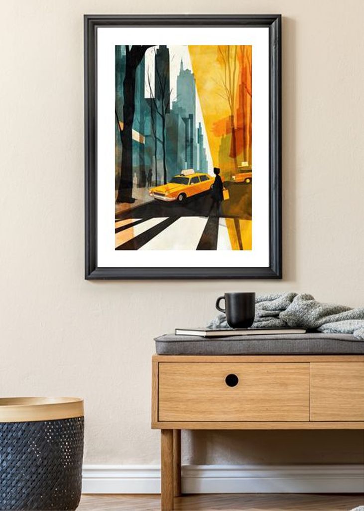 New York City Watercolor Digital Painting 5