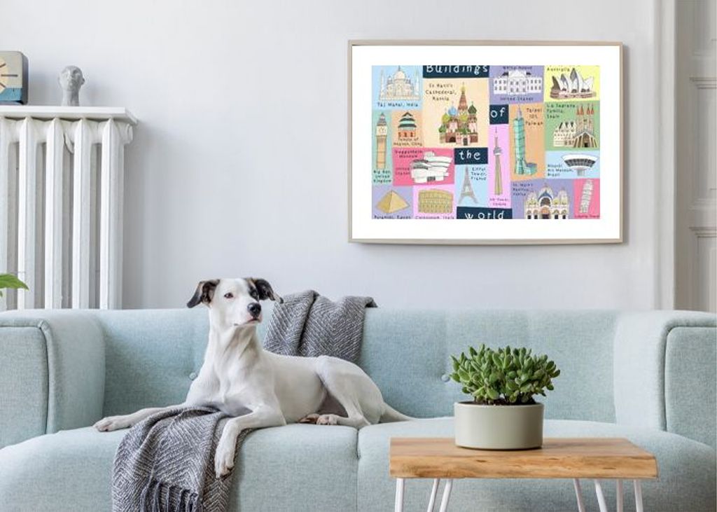 Buildings Of The World Illustrated By Artist Carla Daly
