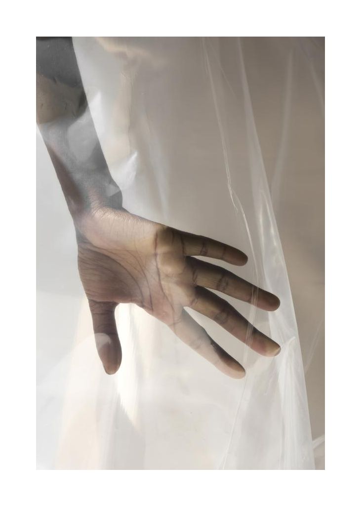 Hand Through Sheer