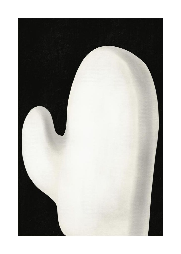 Abstract White Sculpture