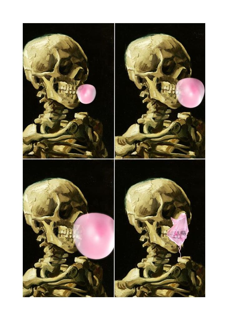 Skull Gum Explosion