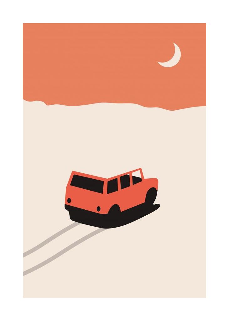 Car In Desert
