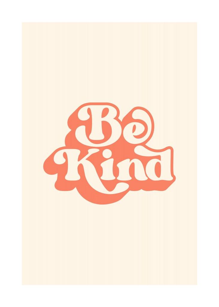 Be Kind Pantone Peach Fuzz Pictufy Collection