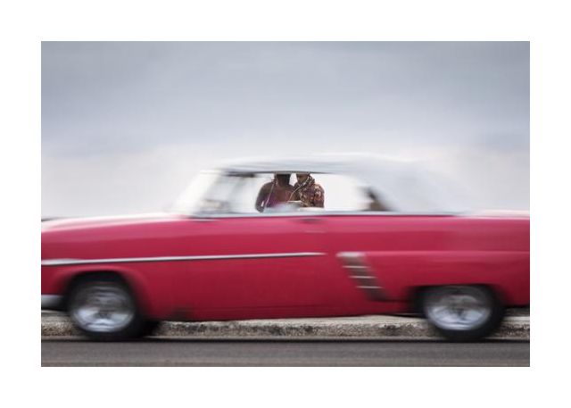 Thru The Window Havana Cuba