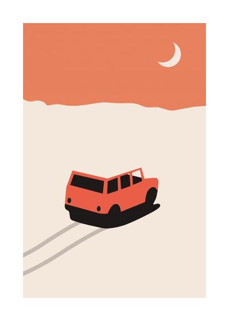 Car In Desert