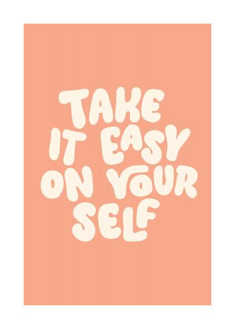Take It Easy On Yourself Pantone Peach Fuzz Pantone Peach Fuzz Pictufy Collection