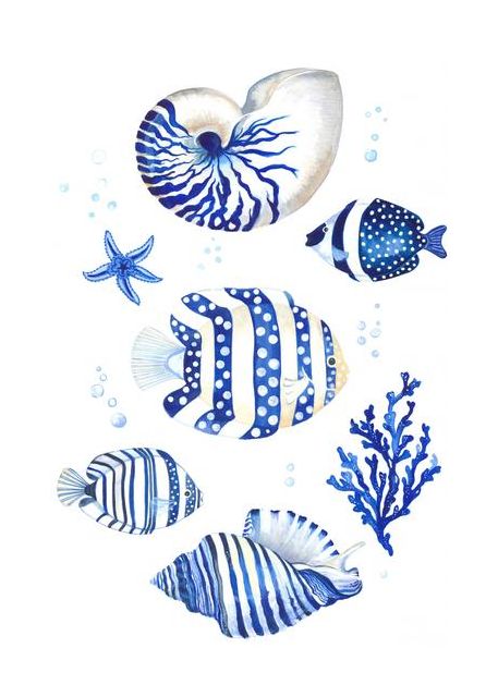 Inspired By The Tranquil Beauty Of The Ocean