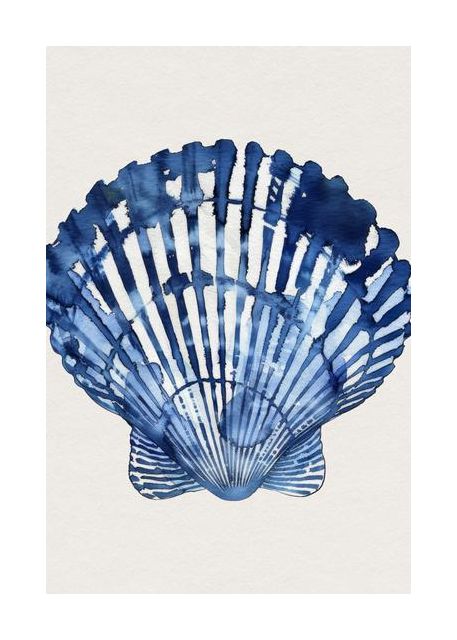 Indigo Seashell