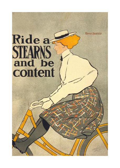 Ride A Stearns And Be Content 1896
