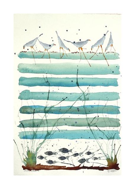 Serene Coastal Scene