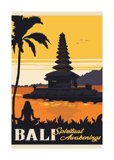 Bali Travel Print