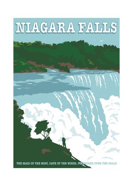 Niagara Fallstravel Print