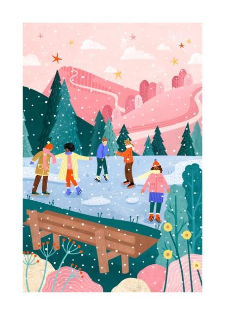 People Ice Skating