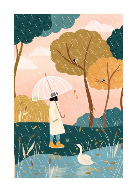 Rainy Day Stroll