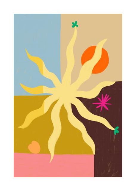 The Sun The Fruit And The Flower