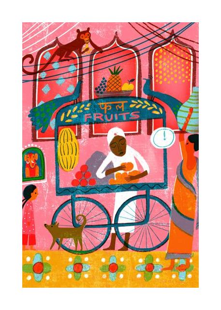 India Fruit Stall
