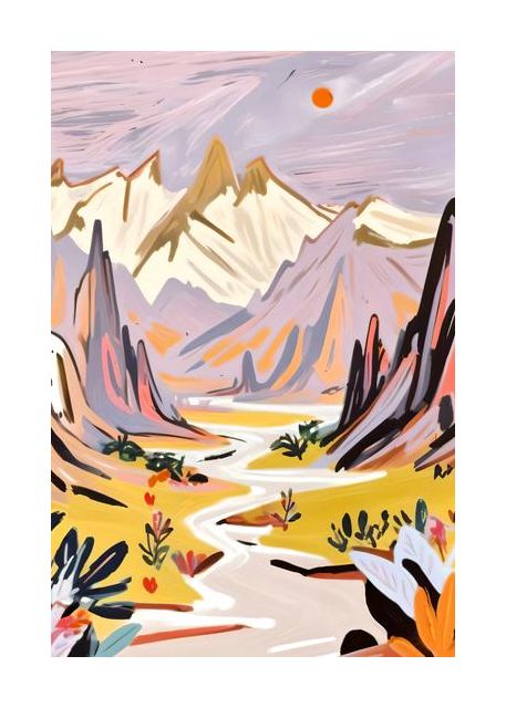 Lavender Mountains